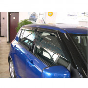 Suzuki Swift 2005-2012 - Дефлекторы окон (ветровики), комлект. (HIC) фото, цена