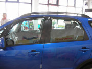 Suzuki SX4 2006-2012 - Дефлекторы окон (ветровики), комлект. хетч\седан. (HIC) фото, цена