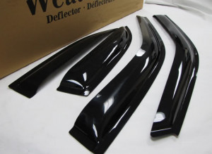 Toyota Avensis 2003-2009 - Дефлекторы окон (ветровики), комлект. (HIC) фото, цена