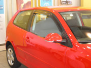 Volkswagen Polo 2005-2009 - (2DR) - Дефлекторы окон (ветровики), комлект. (HIC) фото, цена