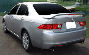 Acura TSX 2004-2008 - Спойлер на крышку багажника (под покраску) фото, цена