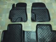 Kia Sorento 2010-2012 - Коврики резиновые, черные, комплект 5 штук, Eleron фото, цена