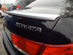 Hyundai Sonata 2005-2010 - Задний спойлер (под покраску), UA фото, цена