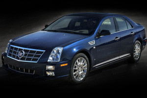 Cadillac STS 2005-2009 - Молдинги хромированные. фото, цена