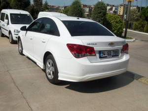 Chevrolet Cruze 2009-2013 - Накладка заднего бампера, UA фото, цена