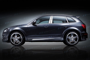 Audi Q5 2009-2010 - Накладки на стойки хромированные, комплект 6 штук. (USA) фото, цена