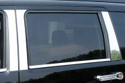 Dodge Nitro 2007-2010 - Хромированные накладки на стойки  к-т 6 шт. фото, цена