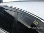 Lexus ES 2006-2012 - Дефлекторы окон (ветровики) с хром молдингом. (AVS) фото, цена