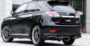 Lexus RX 2010-2013 - Aеродинамические пороги JAOS к-т. (Под покраску). фото, цена