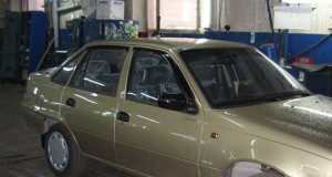 Daewoo Nexia 1995-2008 - Дефлекторы окон, комплект 4 штуки, темные, EGR фото, цена