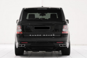 Land Rover Range Rover Sport 2010-2013 - Накладка заднего бампера, нижняя губа (STARTECH) фото, цена