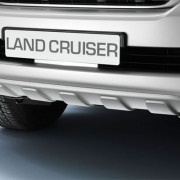 Toyota Land Cruiser 2008-2012 - Декоративная накладка на передний бампер. (Toyota). фото, цена