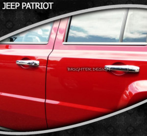 Jeep Patriot 2007-2013 - Хромированные накладки на ручки. (RiTrenz) фото, цена