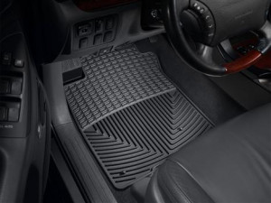 Toyota Land Cruiser Prado 2003-2011 - Коврики резиновые, передние, черные. (WeatherTech) фото, цена
