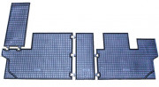 Citroen Jumpy 2007-2012 - Коврики резиновые, черные, комплект, задние, Rigum фото, цена