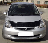 Хромовая накладка Honda fit