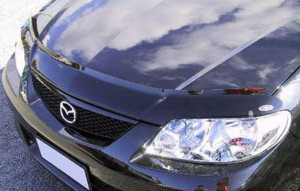 Mazda Protege 1998-2000 - Дефлектор капота (мухобойка), VIP Tuning фото, цена
