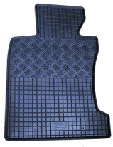 Резиновые бежевые коврики БМВ е60