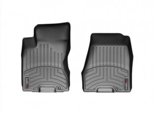 Nissan X-Trail 2007-2013 - Коврики резиновые с бортиком, передние, черные. (WeatherTech) фото, цена