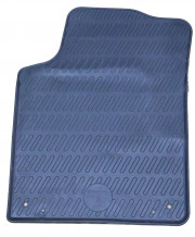 Citroen C3 2009-2024 - Коврики резиновые, темно-серые, комплект 4 штуки, Doma. фото, цена