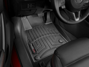 Mazda 6 2013-2022 - Коврики резиновые с бортиком, передние, черные. (WeatherTech) фото, цена