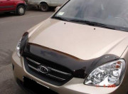 Kia Carens 2002-2006 - Дефлектор капота (мухобойка), VIP Tuning фото, цена