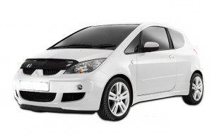 Mitsubishi Colt 1996-2002 - Дефлектор капота (мухобойка), VIP Tuning фото, цена