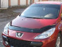 Peugeot 307 2005-2008 - Дефлектор капота (мухобойка), VIP Tuning фото, цена
