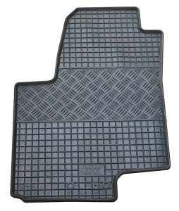 Kia Venga 2009-2012 - Коврики резиновые, черные, комплект 4 штуки, Rigum фото, цена