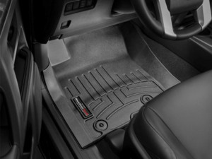 Toyota 4Runner 2013-2024 - Коврики резиновые с бортиком, передние, черные. (WeatherTech) фото, цена