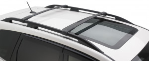 Subaru Forester 2013-2016 - Поперечины к продольным рейлингам, аэродинамические, комплект 2 штуки. (Subaru) фото, цена
