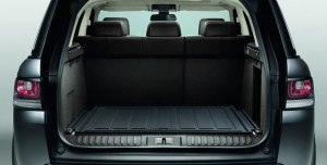Land Rover Range Rover Sport 2013-2021 - Коврик резиновый в багажник, черный. (Land Rover) фото, цена