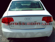 Audi A4 2004-2008 - Лип спойлер на крышку багажника (под покраску) фото, цена