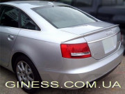 Audi A6 2005-2011 - Лип спойлер на крышку багажника (под покраску) фото, цена