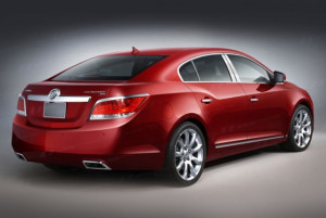 Buick LaCrosse 2010-2013 - Хромированные накладки на стойки, к-т 6 шт. (SES Trims®) фото, цена