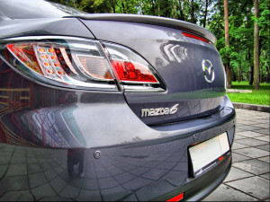 Mazda 6 2008-2012 - Лип спойлер на крышку багажника, под покраску (UA) фото, цена