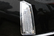 Cadillac CTS 2008-2011 - Хромированные накладки на задние фонари, комплект 2 шт. (Zunden®) фото, цена