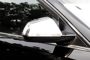 Cadillac CTS 2008-2011 - Хромированные накладки на зеркала. (Zunden®) фото, цена