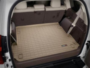 Lexus GX 2010-2024 - (7 мест) Коврик резиновый в багажник, 3х зонний клімат контроль, бежевый. (WeatherTech) фото, цена