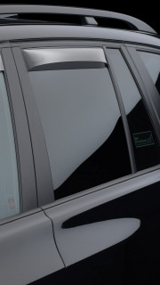 Lexus GX 2010-2014 - Дефлекторы окон (ветровики), задние, светлые. (WeatherTech) фото, цена