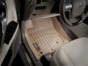 Lexus GX 2010-2012 - Коврики резиновые с бортиком, передние, бежевые. (WeatherTech) фото, цена