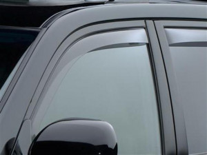 Lexus GX 2003-2009 - Дефлекторы окон (ветровики), передние, светлые. (WeatherTech) фото, цена
