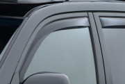 Lexus GX 2003-2009 - Дефлекторы окон (ветровики), передние, темные. (WeatherTech) фото, цена