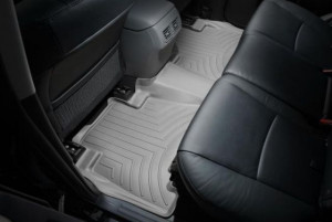 Toyota Land Cruiser Prado 2009-2024 - Коврики резиновые с бортиком, задние, серые. (WeatherTech). 5 Дв. фото, цена