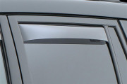 Toyota Land Cruiser Prado 2009-2016 - Дефлекторы окон (ветровики), задние, светлые. (WeatherTech) фото, цена