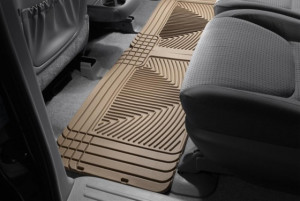 Lexus LX 1998-2007 - Коврики резиновые, задние, бежевые. (WeatherTech) фото, цена