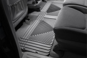 Lexus LX 1998-2007 - Коврики резиновые, задние, серые. (WeatherTech) фото, цена