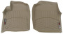 Toyota Land Cruiser 1998-2007 - Коврики резиновые с бортиком, передние, бежевые. (WeatherTech) фото, цена