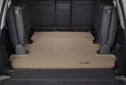 Toyota Land Cruiser 2008-2021 - Коврик резиновый в багажник, бежевый. (WeatherTech) 7 мест фото, цена