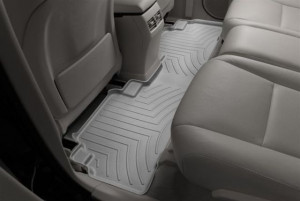 Lexus RX 2009-2015 - Коврики резиновые с бортиком, задние, серые. (WeatherTech) фото, цена